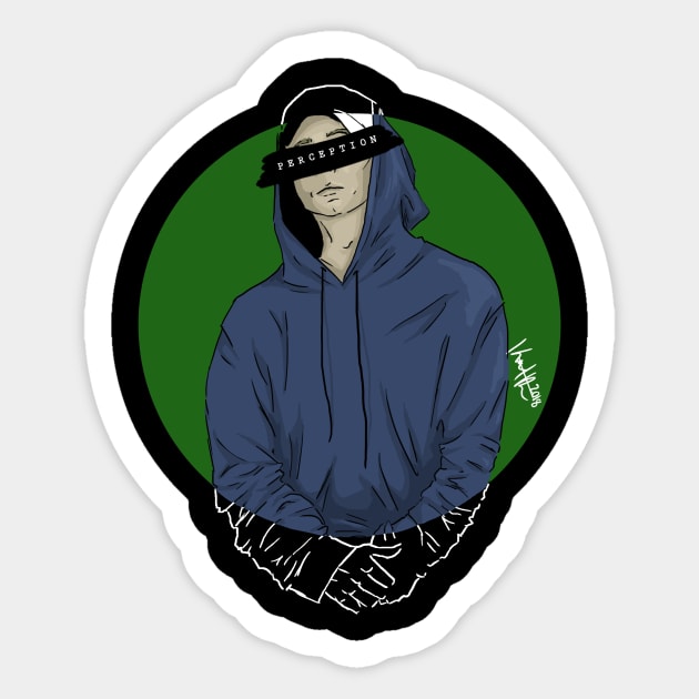 NF - Perception Sticker by DeadKathy